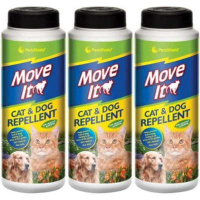 Pestshield Move It Cat & Dog Garden Repellent 240G (Pack Of 3) from B&Q