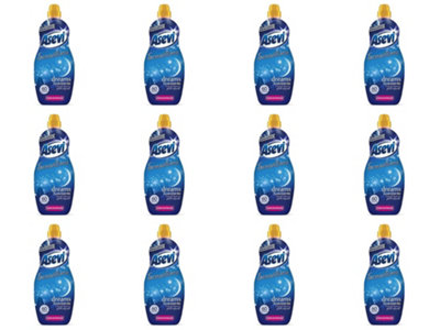 Asevi Sensations Dreams Concentrated Fabric Softener 60 Doses, 1.5L (Pack Of 12)