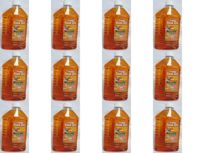 Bartoline Teak Oil 2 Litre 26215360 (Pack Of 12)