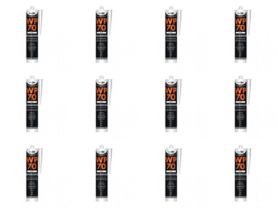 Bond It Wp70 Oxime Silicone Eu3 310Ml (Pack Of 12) Anthracite