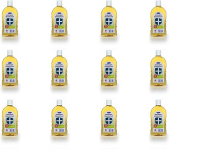 B&Q Dr Johnsons Antiseptic Disinfectant Original 500Ml (Pack Of 12)