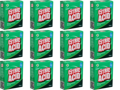 Dri-Pak Citric Acd 250G (Pack Of 12) from B&Q