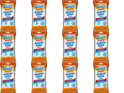 Duzzit Amazing Baking Soda Wipes (Pack Of 12) from B&Q