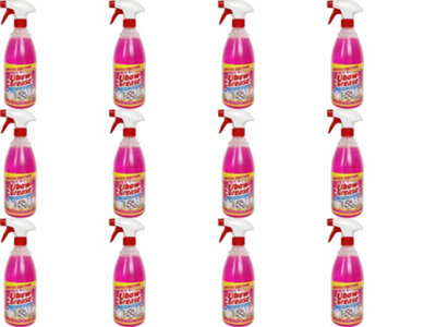 Elbow Grease Pink All Purpose Degreaser, Spray Bottle, Multi Use Cleaner (Pack Of 12) 1L