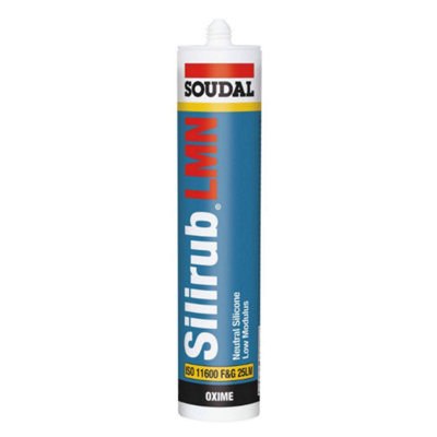 Soudal Silirub Lmn Neutral Silicone300Ml Brown from B&Q