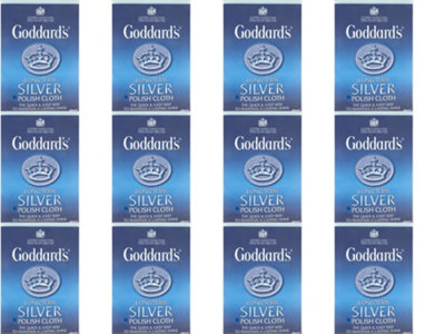 Goddards Long Term Silver Cloth (Pack Of 12) from B&Q