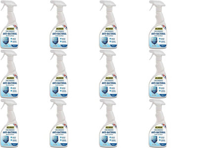 Kilrock Pro-Strength Anti-Bacterial Multi-Surface 500Ml Spray (Pack Of 12) from B&Q