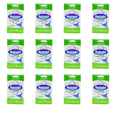 Neutradol Vac Deodorizer Super Fresh Green (N1) (Pack Of 12) from B&Q