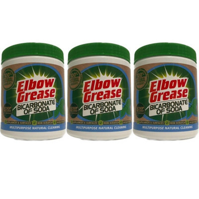 Elbow Grease Bicarbonate Of Soda 500G Pack Of 3 from B&Q