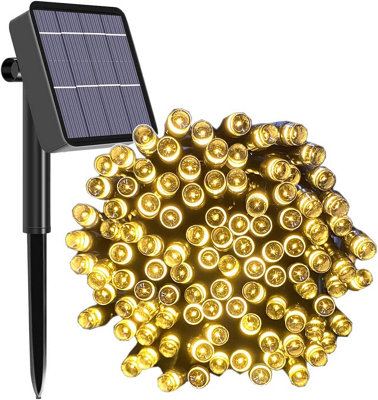 Waterproof Solar Powered Fairy String Light In White 22 Meters 200 Led