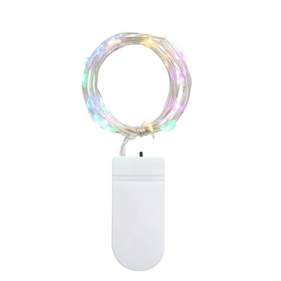 Battery Powered Fairy String Light In Multicoloured 3 Meters 30 Led
