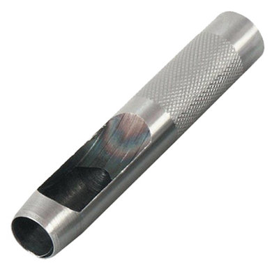 Neel Blue 25mm Hole Punch Steel Hollow Punch For Leather, Paper, Plastic, Rubber, And Vinyl