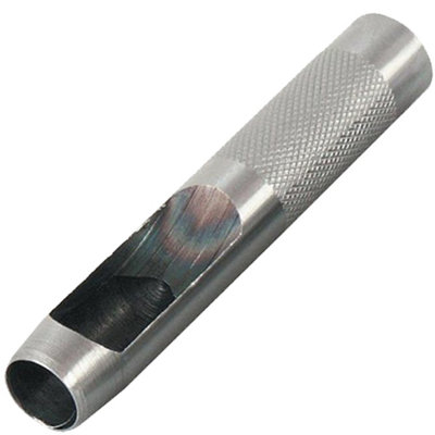 Neel Blue 40mm Hole Punch Steel Hollow Punch For Leather, Paper, Plastic, Rubber, And Vinyl