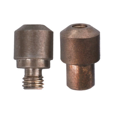 Neel Blue 12mm Double Cap Rivet Setting Dies For Zyt PlierTubular Rivets Fixing Hand Tool For Diy Craft Projects from B&Q