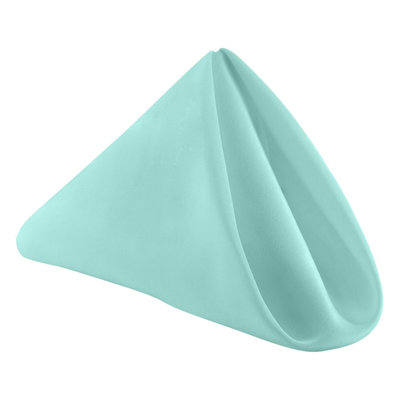 B&Q -  20 Inch Polyester Table NapkinsReusableWrinkle-Resistant Cloth NapkinsDusty Blue