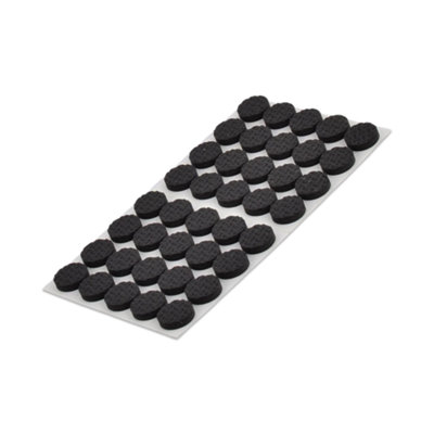 B&Q -  Round Furniture Pad Floor Protector For Chairs Self Adhesive Non-Slip Foam Pad22mm2 Set