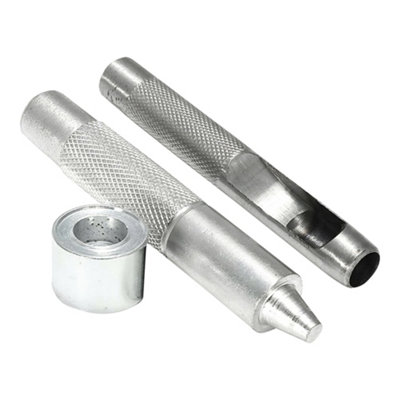 Neel Blue 17mm Eyelets Fixing Hand Tools Sets For Diy LeathercraftsBagsShoesBelts from B&Q