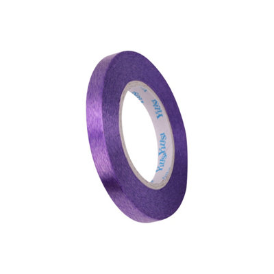 Neel Blue 10 Metres Shiny Metallic Balloon Ribbon String Roll Crimped Curling RibbonPurple from B&Q