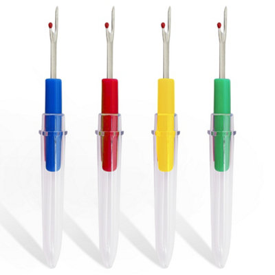 B&Q -  Seam Ripper With Cap Quick Unpicker Tool Thread Ripper For Sewing Embroidery Cross Stitch