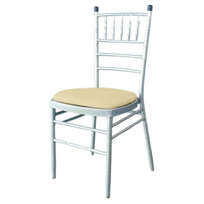 B&Q -  Champagne Spandex Chair Pad CoverPack Of 10