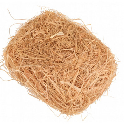 Neel Blue Natural Thin Raffia Ribbon Twine50G from B&Q