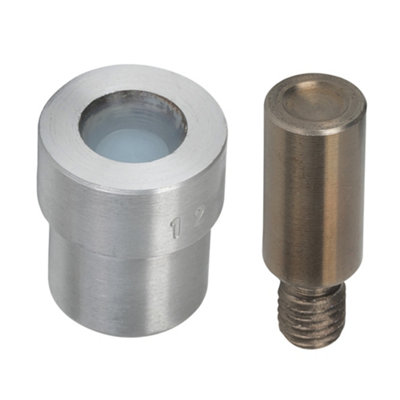 B&Q -  12mm Mushroom Bag Feet Rivet Die Set For Green Machine