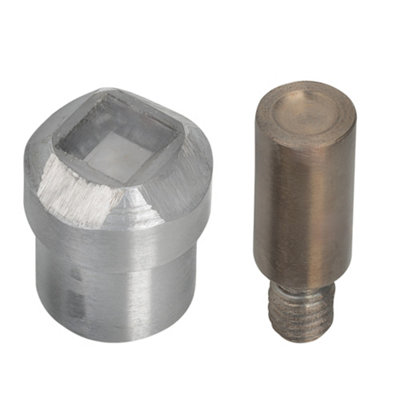 B&Q -  10mm Pyramid Bag Feet Rivet Die Set For Green Machine