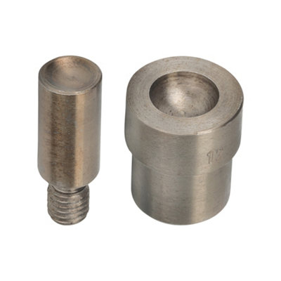 B&Q -  12mm Dome Shape Bag Feet Rivet Die Set For The Green Machine