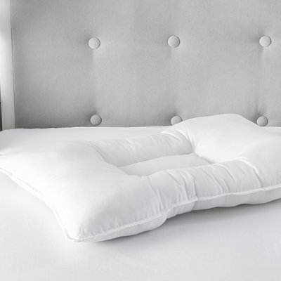 Anti Snore Soft Touch Pillow Pair Microfibre Cover from B&Q