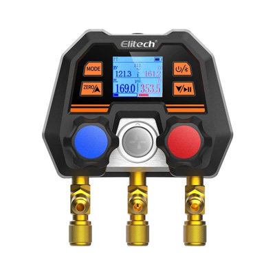 AirTech-UK Elitech Ms-100 Plus Digital Manifold Gauge For Hvac & Refrigeration from B&Q
