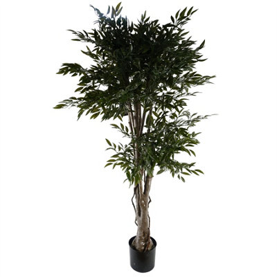 Leaf Artificial Plant Ruscus Tree- 2716 Leaves Uv Protected Outdoor Botanik from B&Q