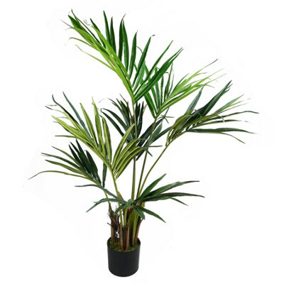 Leaf Kentia Palm Artificial Tree 130Cm Realistic Plant By Botanik from B&Q