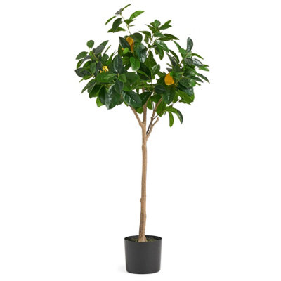 Leaf 120Cm Premium Artificial Lemon Tree