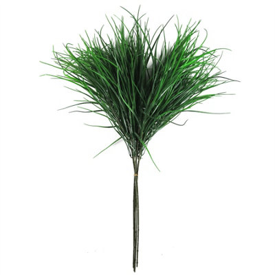 Leaf Pack Of 6 X 90Cm Artificial Grass Stem Spray from B&Q