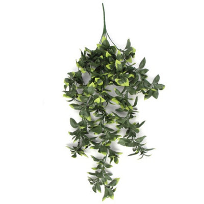 Artificial Hanging Plants Fire / UV Resistant 71 cm H Faux Fern Plant - Image 8