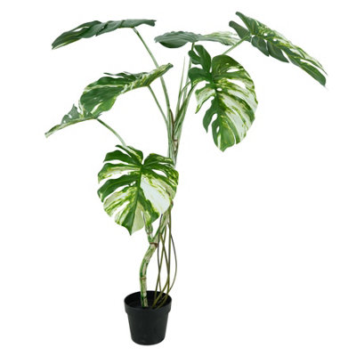 Botanik Artificial Tree 4ft Green/White/Black - Image 5