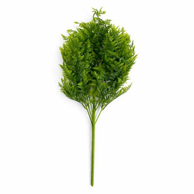 Leaf 75Cm Artificial Fern Foliage Bush Stem