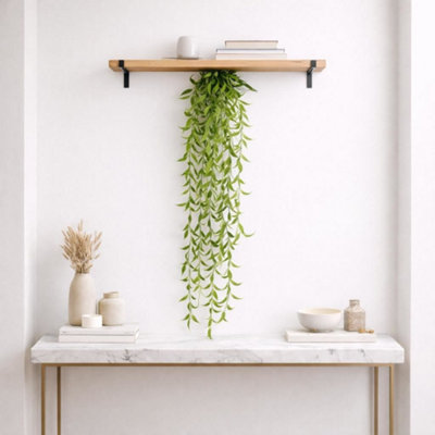 Leaf 90Cm Artificial Trailing Vine Hanging Plant Faux Greenery Cascade
