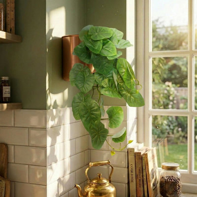Leaf 25Cm Artificial Trailing Arrowhead Vine Plant Premium from B&Q