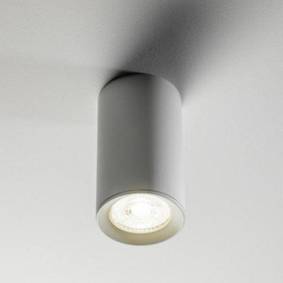 Cgc Lighting White Cgc Tipo Round Surface Mount Gu10 Ceiling Spotlight Downlight
