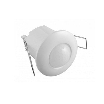 CGC Lighting Cgc Mini Recessed Ceiling Pir Motion Sensor White Ip20
