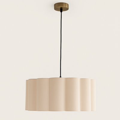 CGC Lighting Cgc Maria Scalloped Cream Drum Lampshade Large 48Cm from B&Q