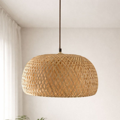 CGC Interiors Cgc Bronte Bamboo Easy Fit Hand Made Lampshade from B&Q