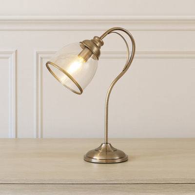 CGC Lighting Cgc Kate Antique Brass Table Lamp from B&Q