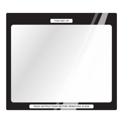 Reliapart HygenaDiplomat Main Oven Inner Door Glass (426mm X 484mmOvglassinl) from B&Q