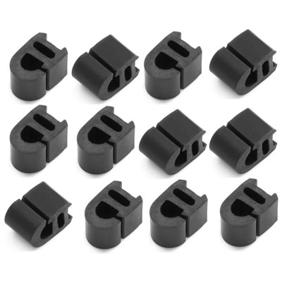 Reliapart Gas Hob Pan Support Rubber Feet Universal Fit (Pack Of 12) from B&Q