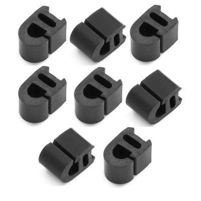 Reliapart Gas Hob Pan Support Rubber Feet Universal Fit (Pack Of 8) from B&Q