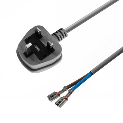 Reliapart Mains Power Cable 13A Plug 10 M 2-Core 0.75 mm² Compatible For Dyson Dc07 Dc04 9 from B&Q