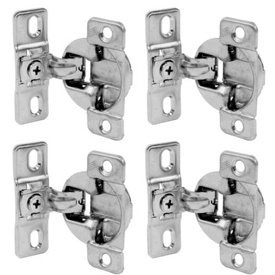 Reliapart Hettich Self-Closing Hinges (4 Pack) 6878464096 9072548 35mm Cup Cabinets Multi from B&Q