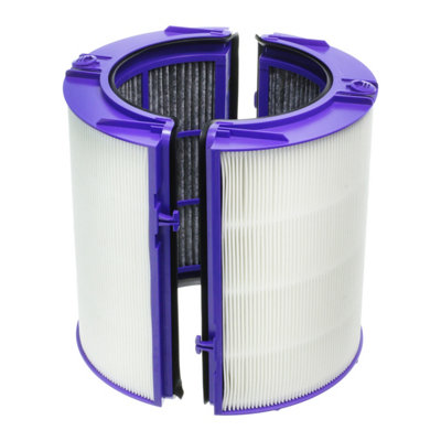 B&Q -  2 In 1 Air Purifier Filter Compatible For Dyson Combi 360 Degree Hepa & Carbon Hp01